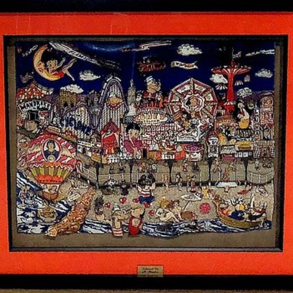 Coney Island 3D Art